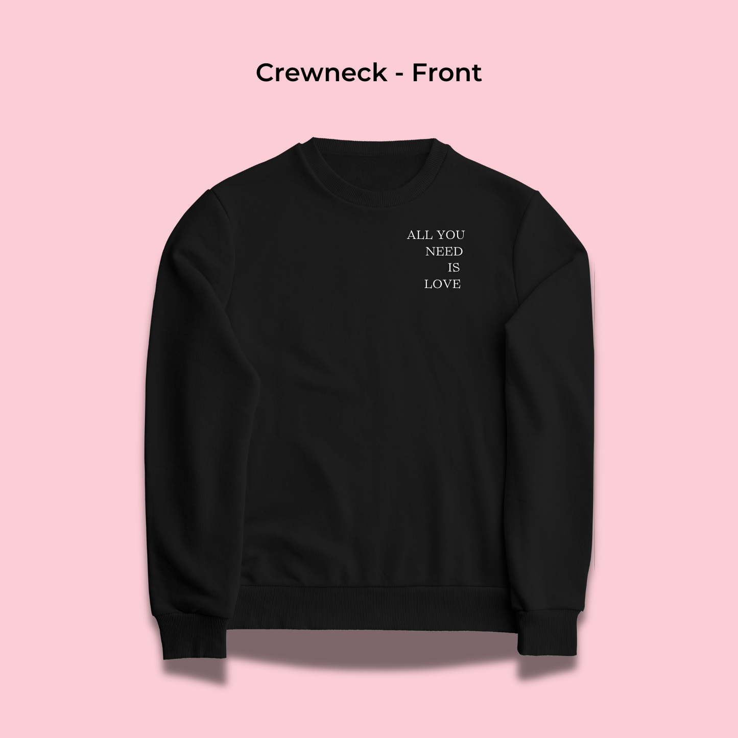 Retro Hearts Crewneck