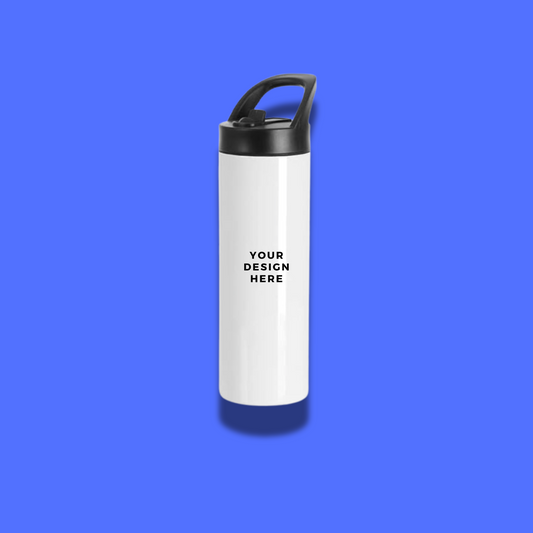Custom Stainless Steel Water Bottle (20oz) - Sublimated Design