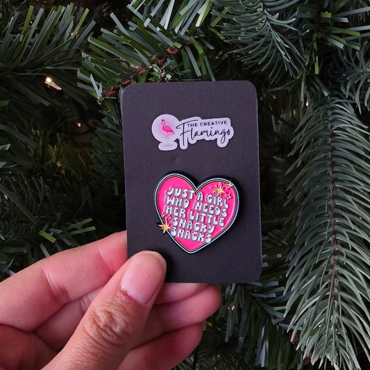 Snacky Snacks Enamel Pin